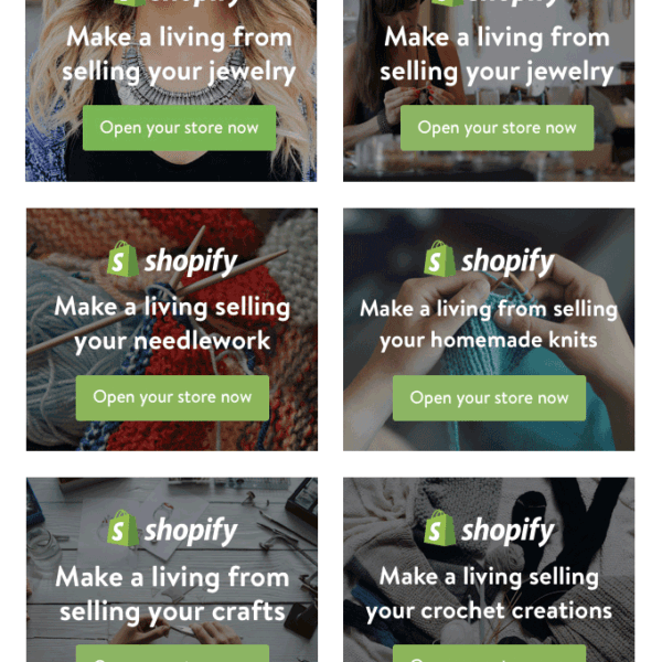 Ad Messaging Shopify