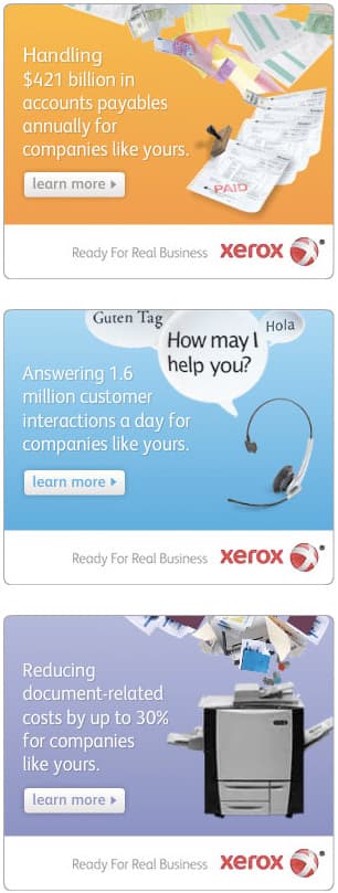 Adcampaign Xerox