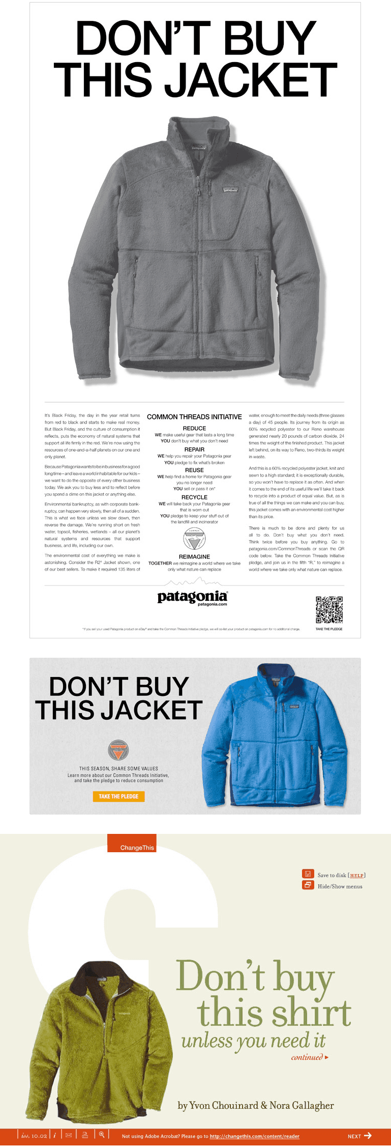 Advertising Patagonia