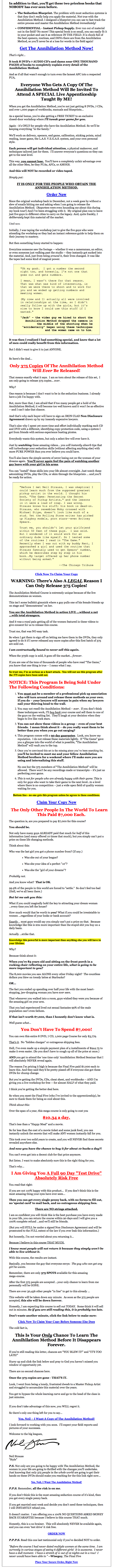 Annihilation Launch Letter