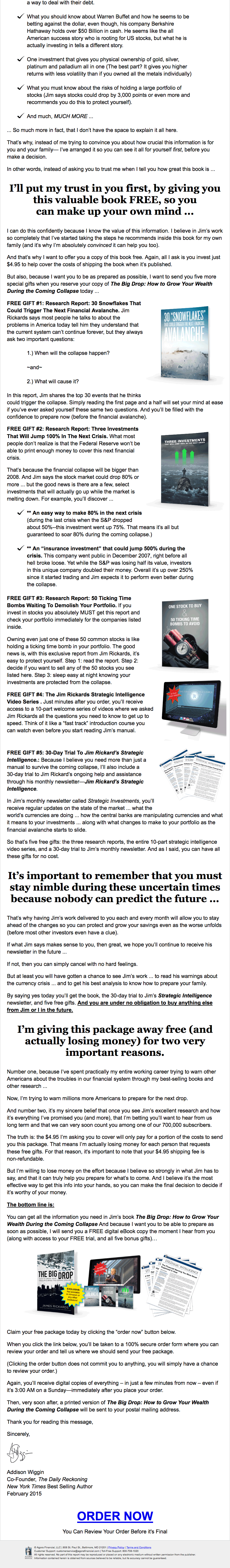 Bigdrop Lander Agora