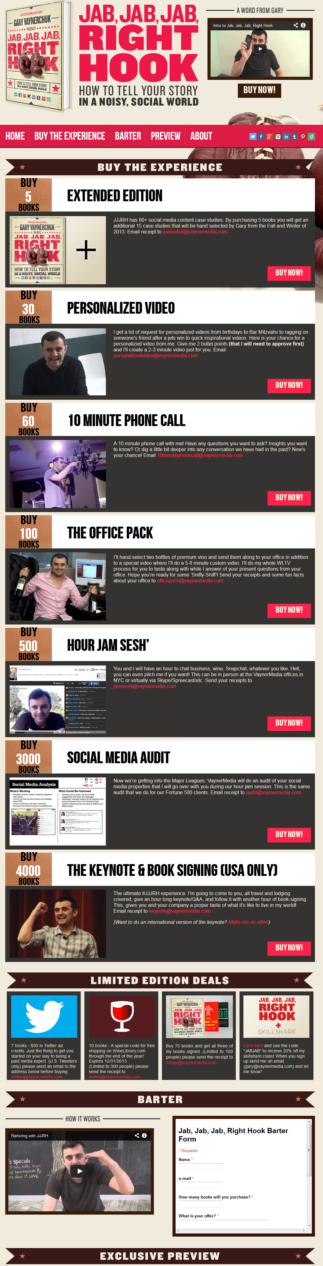 Book Promo Gary Vaynerchuk