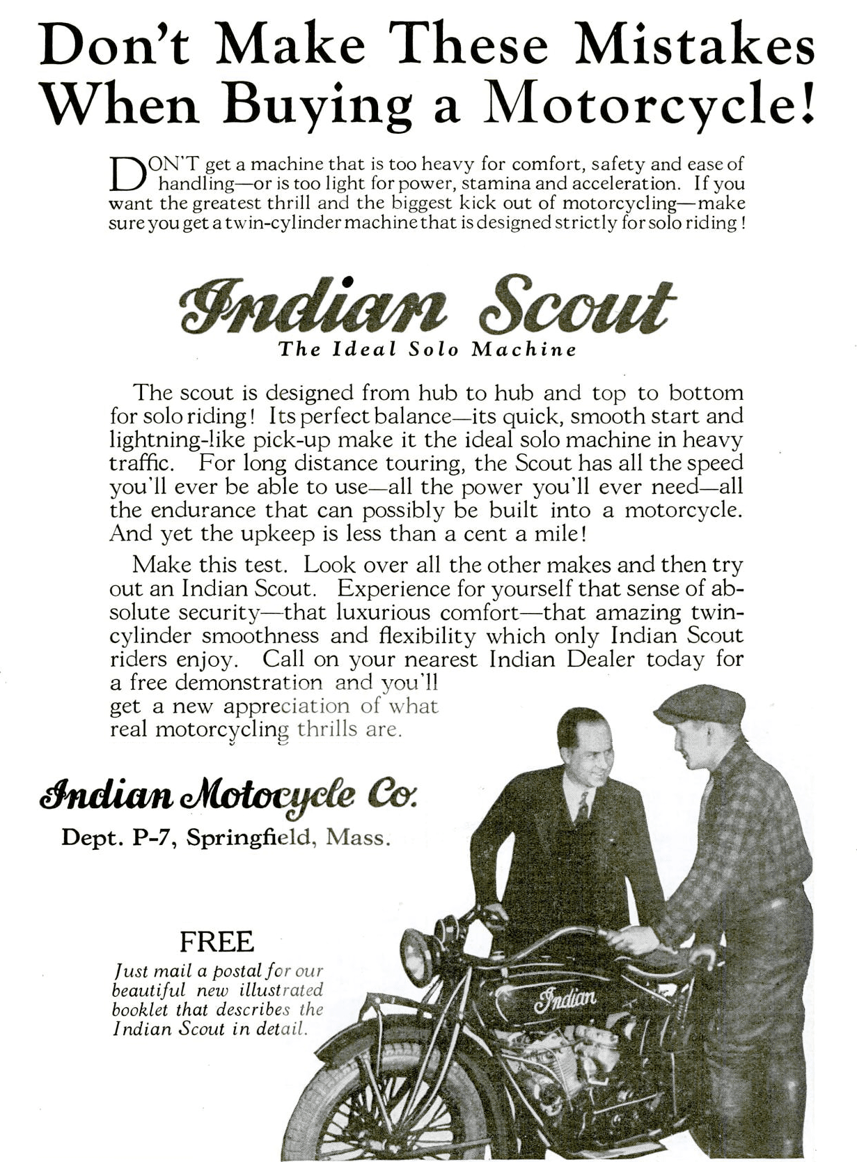 Buy Mistakes Motorcycle