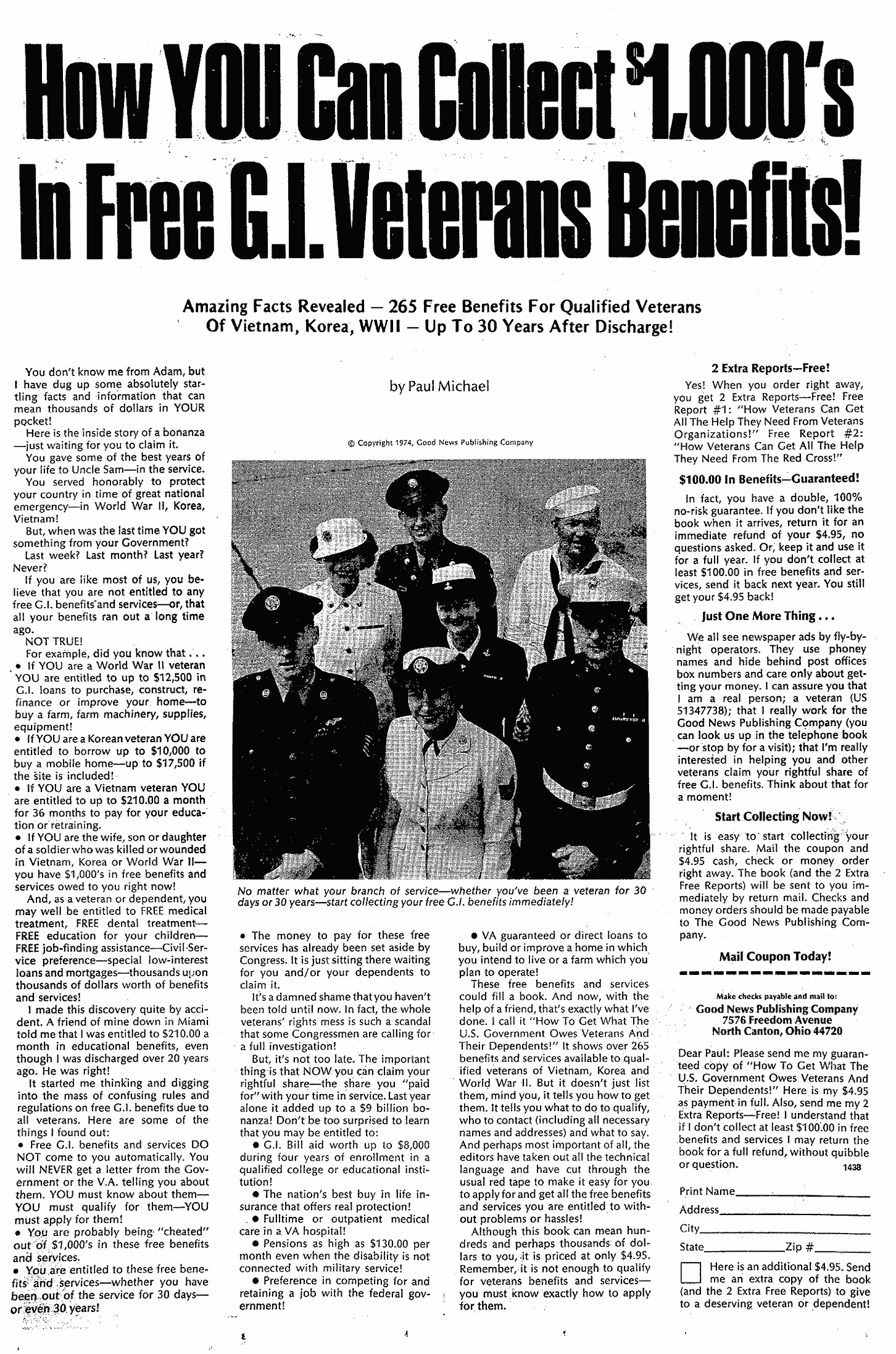 Collection Veteran Benefits Halbert