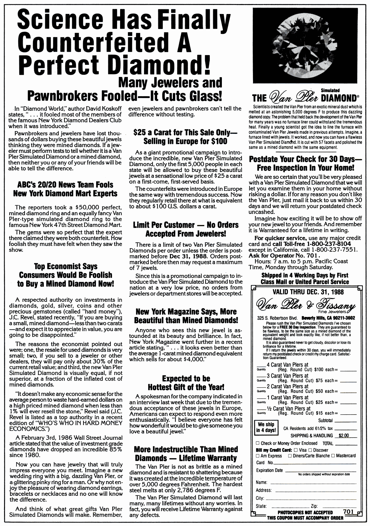 Counterfeit Diamond Gary Halbert