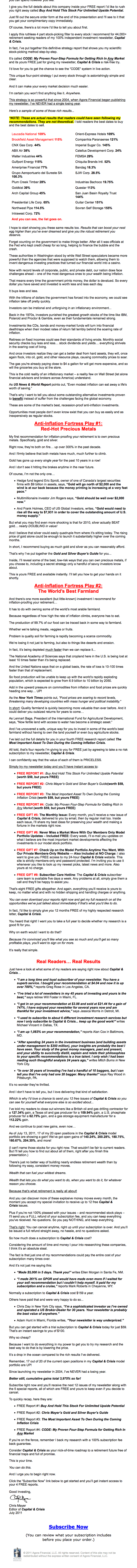 Dangerouslies Agorafinancial