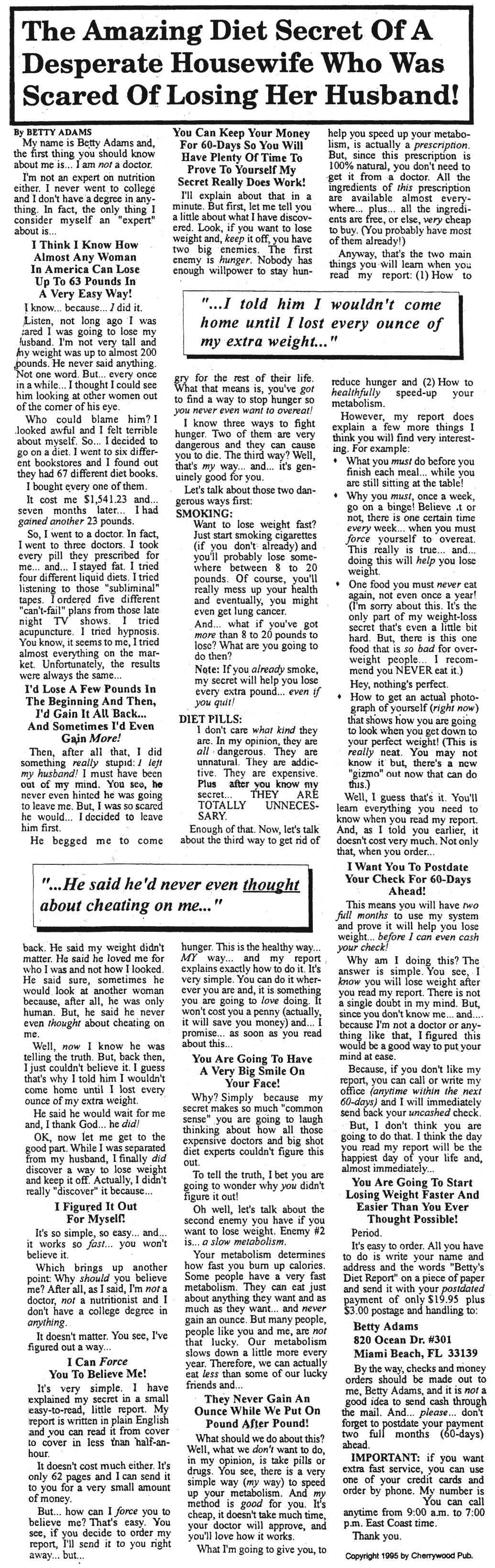 Desperate Housewife Gary Halbert