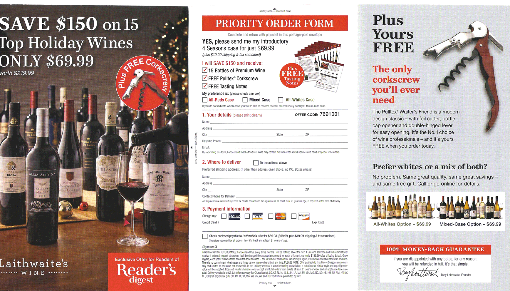 Digest Insert Laithwaite