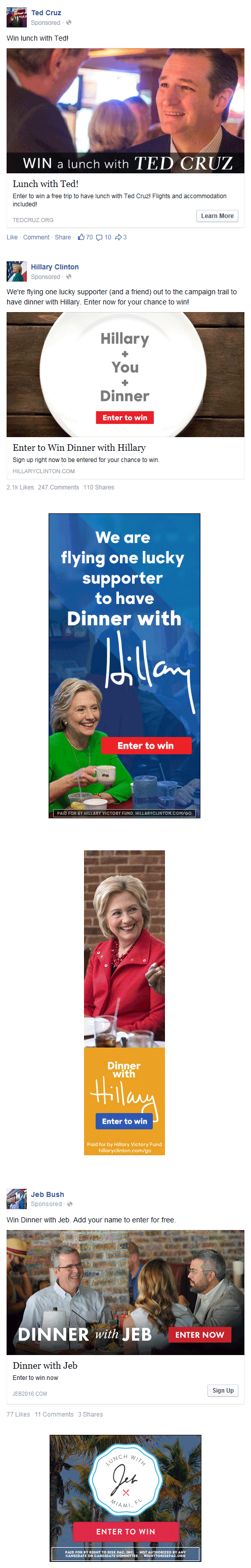 Dinner Incentive Presidents