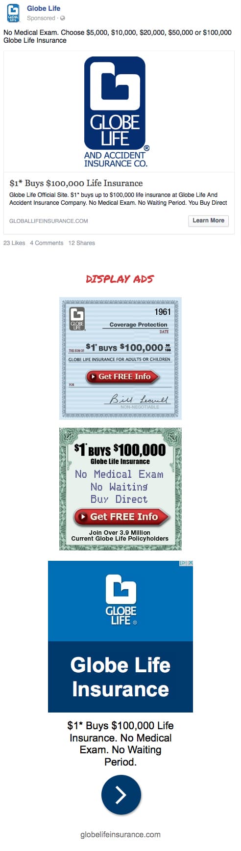 Dollar Globe Life Insurance