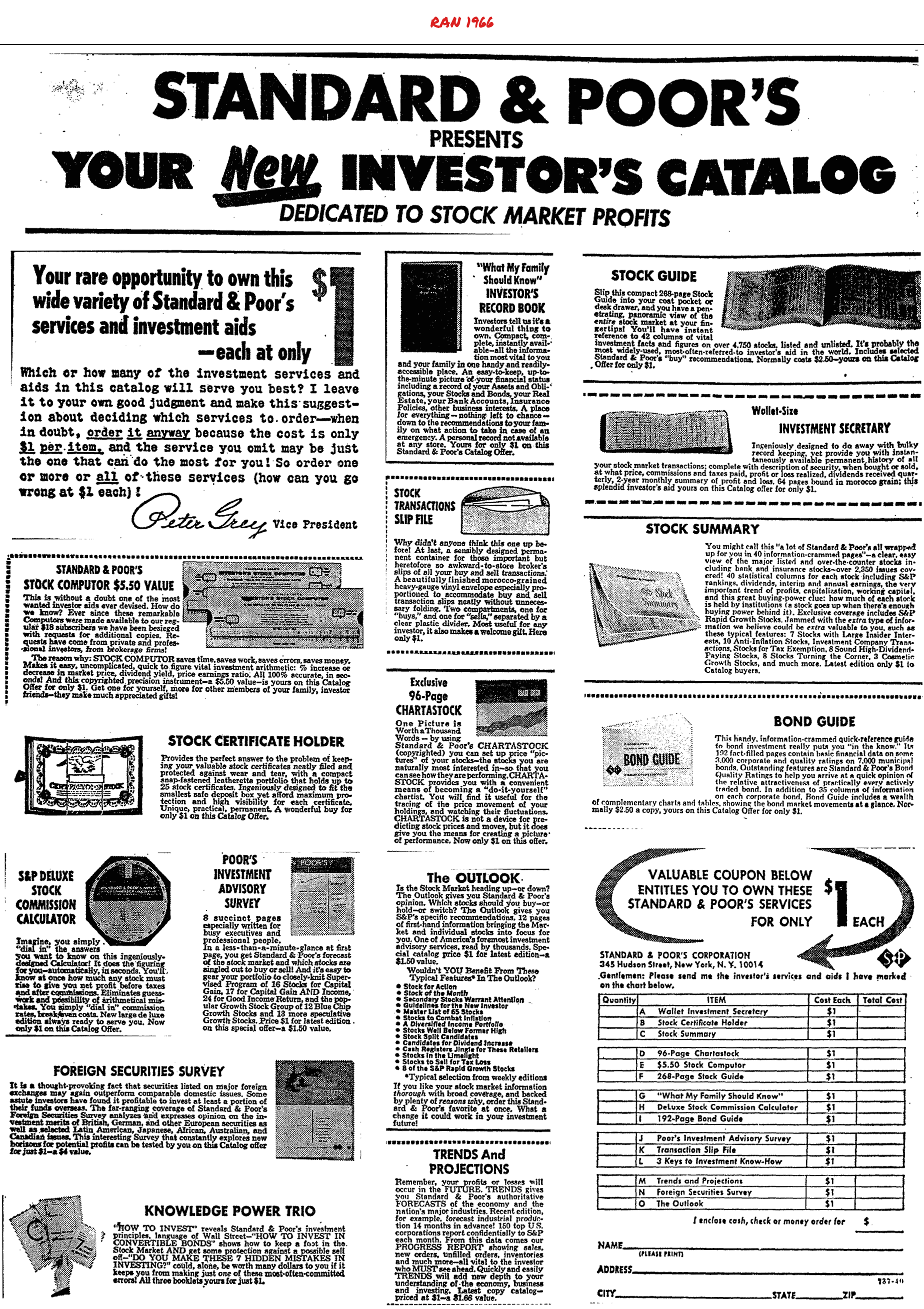 Dollar Incentives Standard Poors