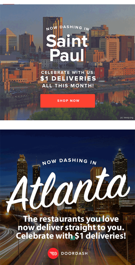 Facebook Ads Doordash