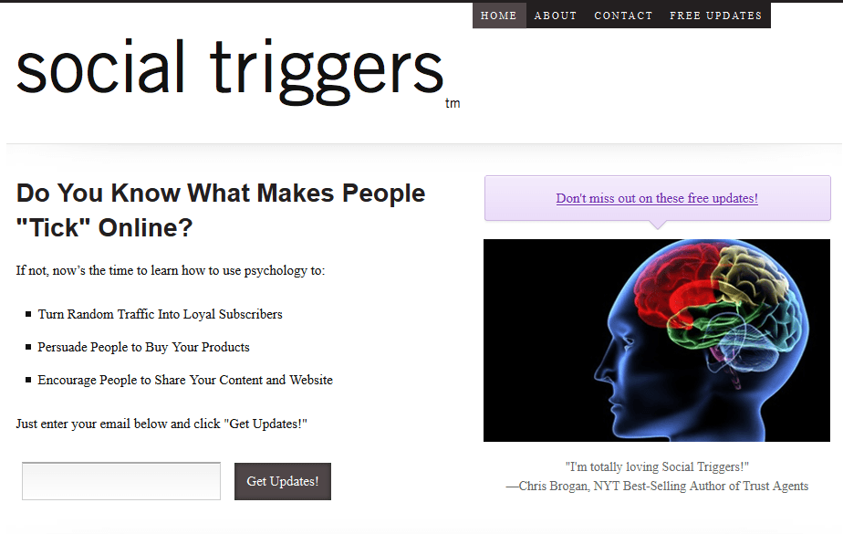 Feature Box From Social Triggers