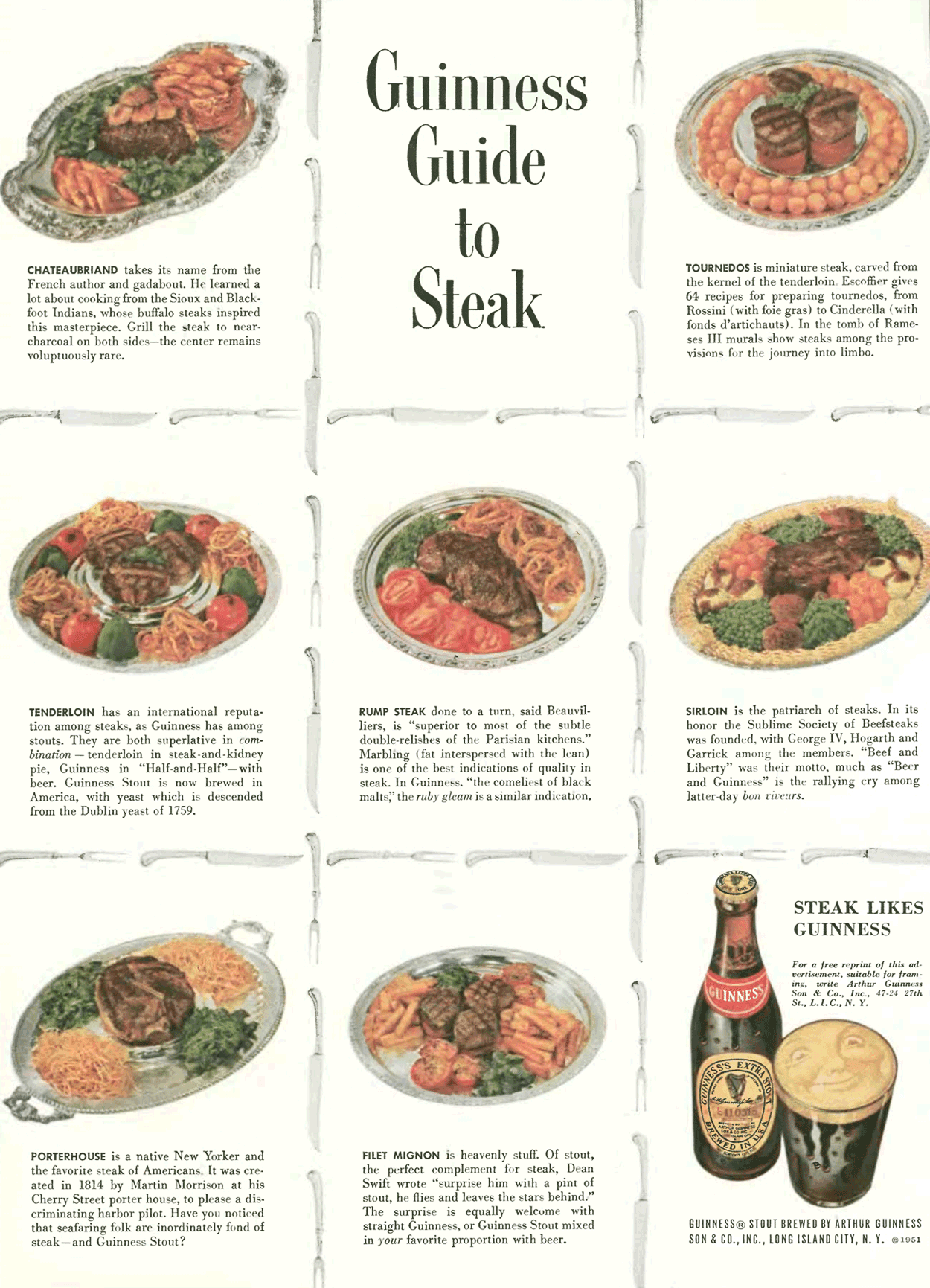 Guinness Guide To Steak David Ogilvy