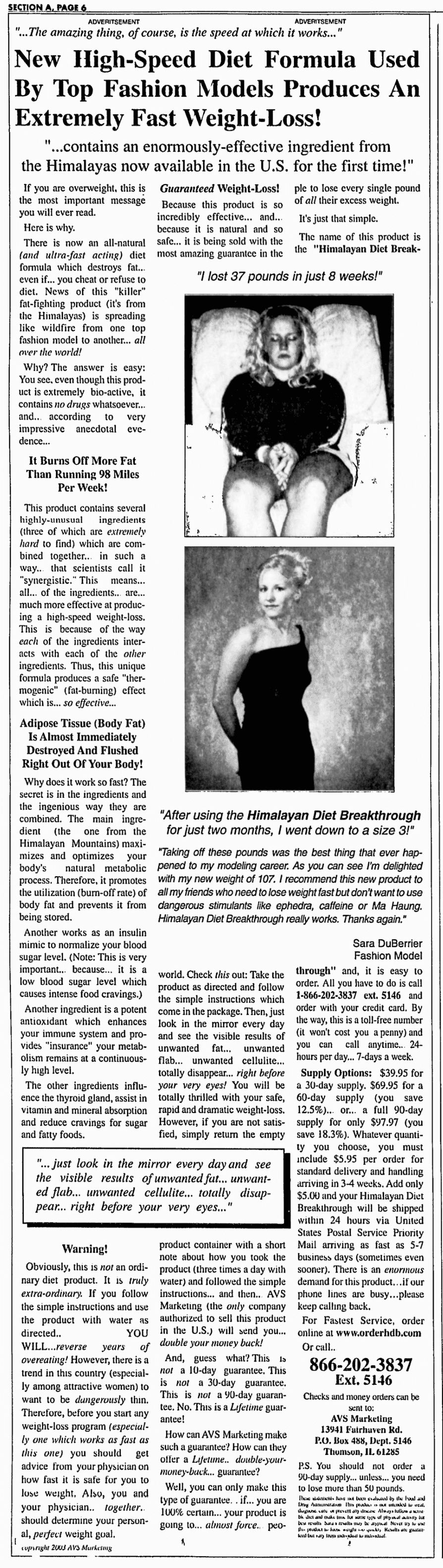 High Speed Diet Formula Gary Halbert