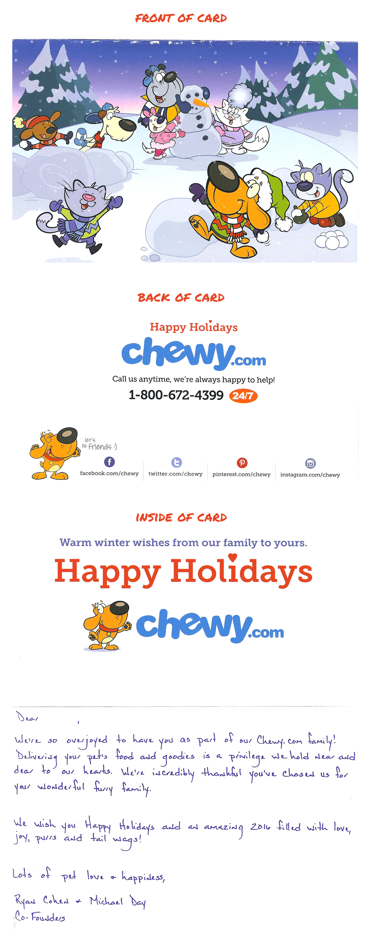 Holiday Card Chewy