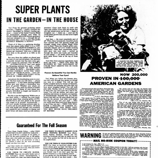 House Of Miracles Ads