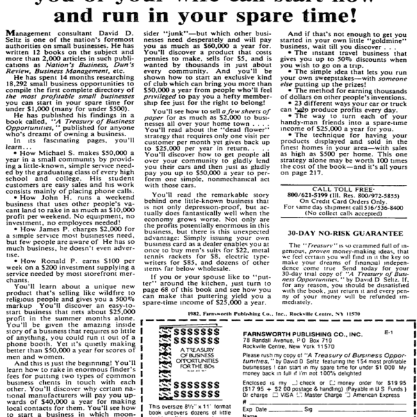 How To Launch Your Own Business Ad By Gary Bencivenga