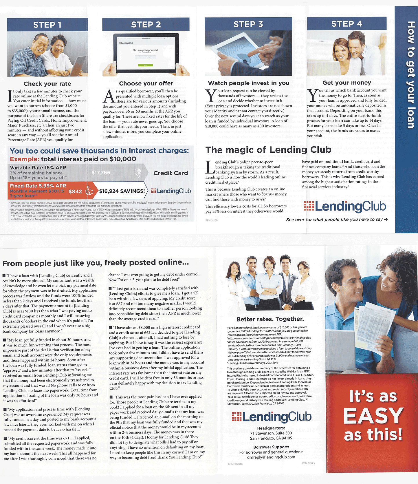 Lending Club Direct Mail