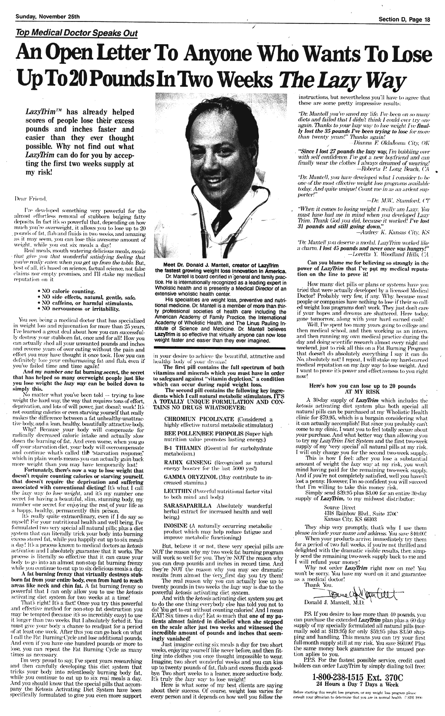 Lose Up To 20 Pounds Gary Halbert