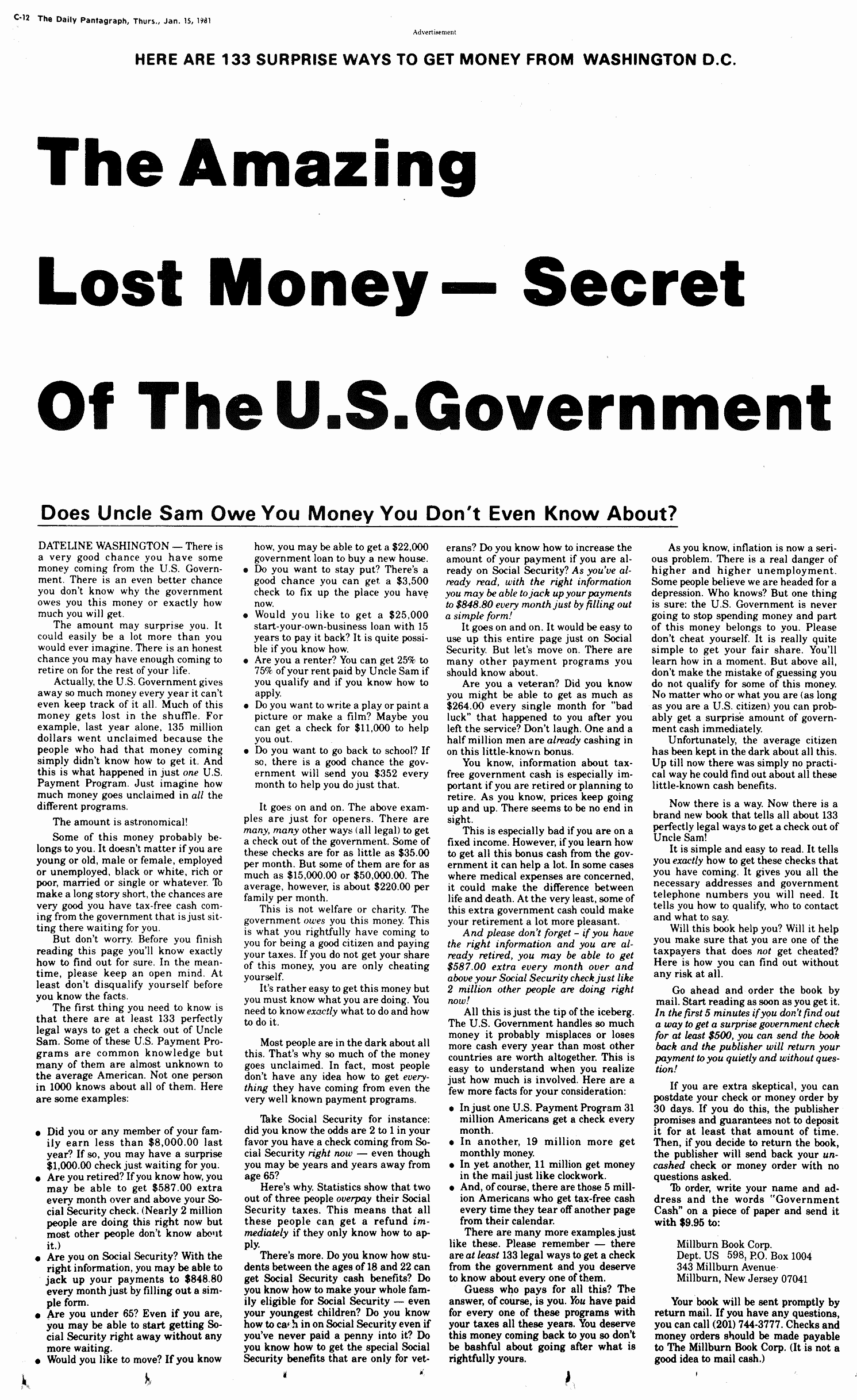 Lost Money Secret Gary Halbert