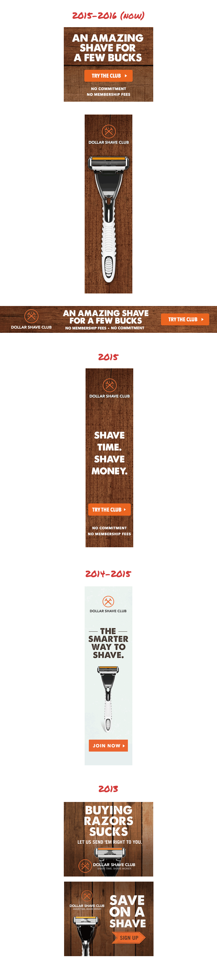 Messaging Dollar Shave Club