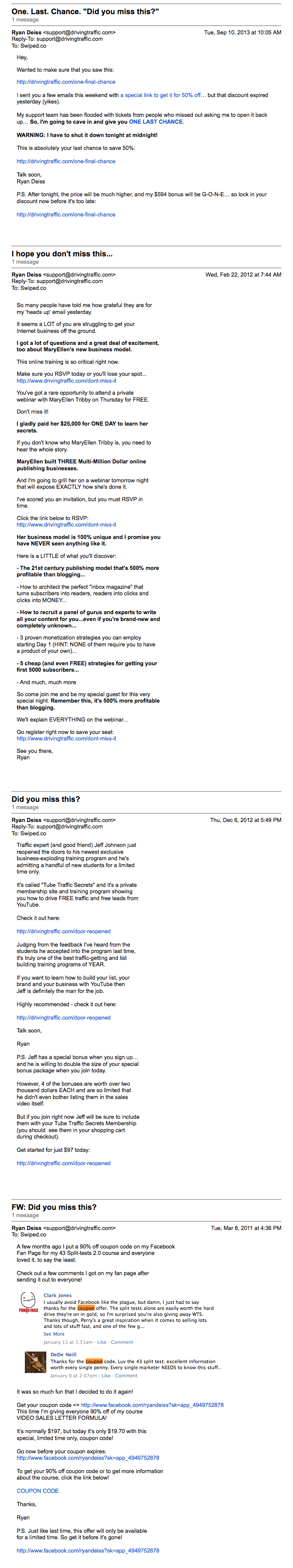 Missthis Email Deiss