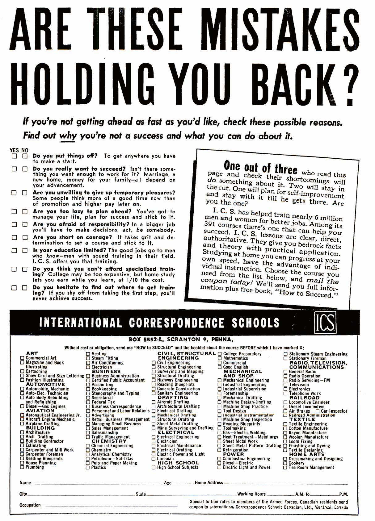 Mistakes Holdingback