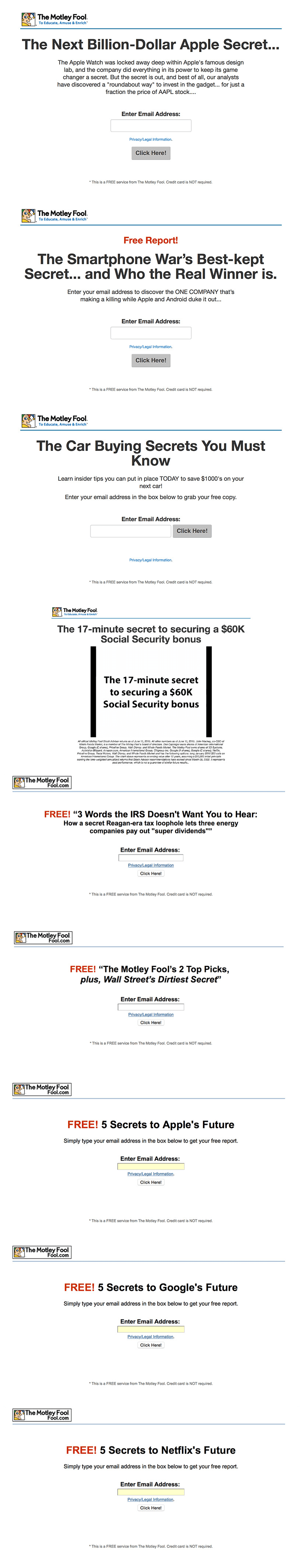 Motleyfool Secret Headlines