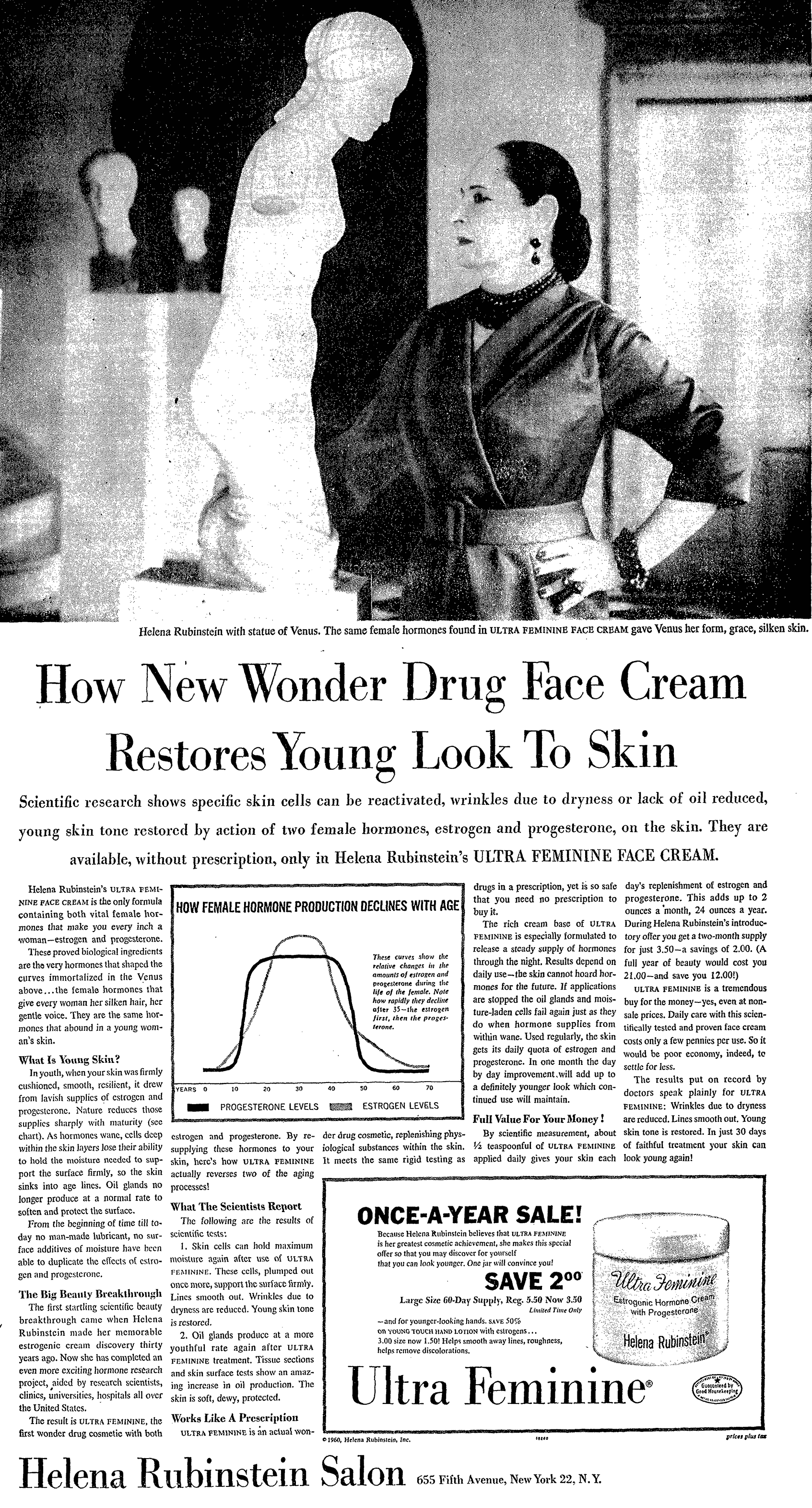 New Wonder Drug Helena Rubinstein Ogilvy