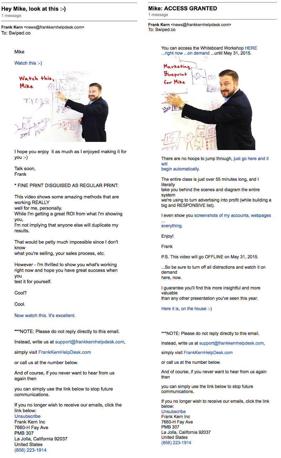 Personalizedemail Frankkern