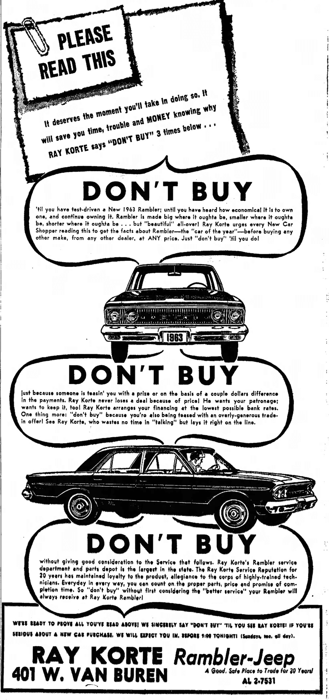 Please Read But Dont Buy