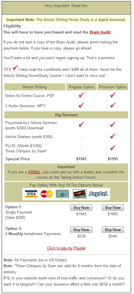 Pricing Strategy From Sean Dsouza