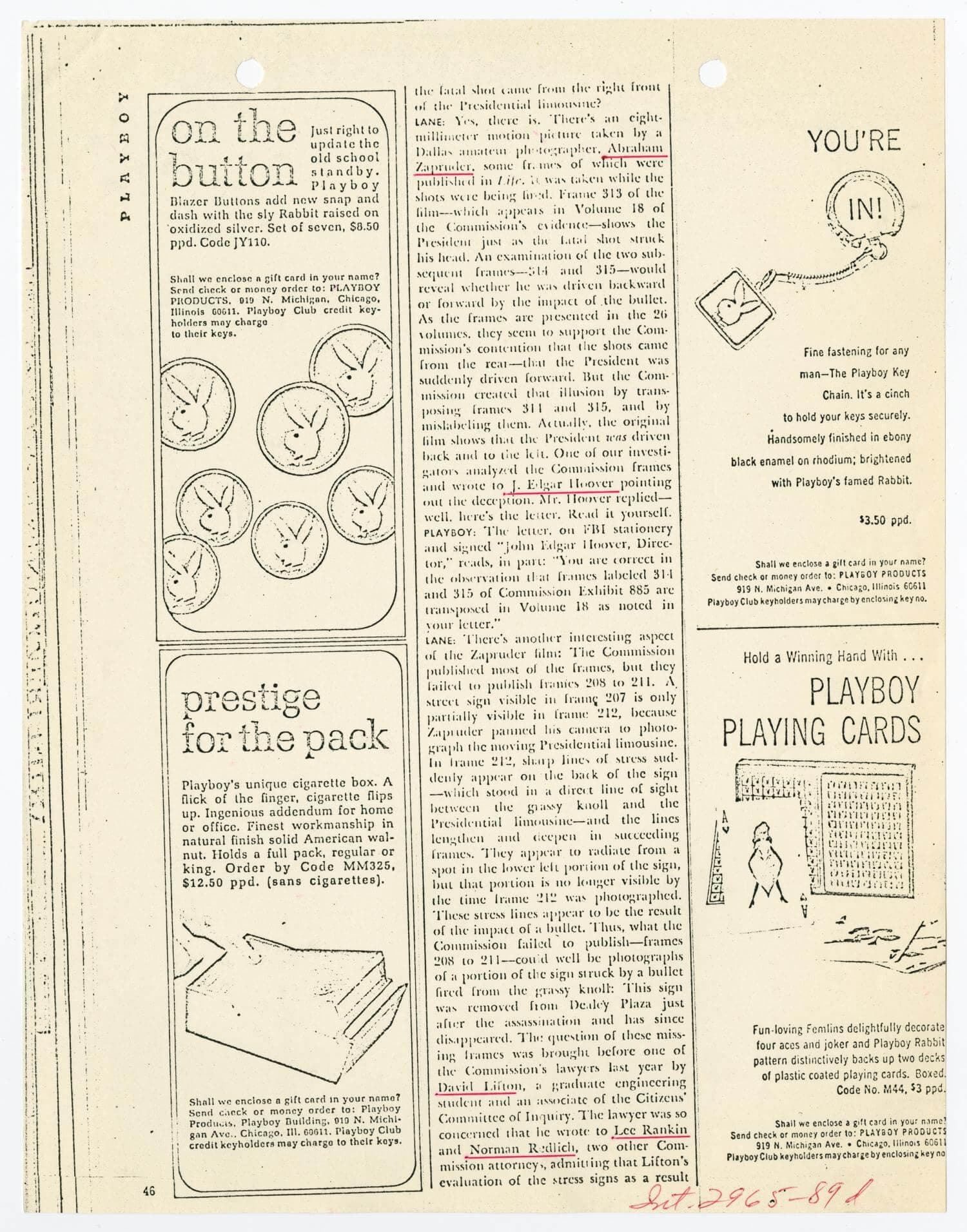 Product Lines From Playboy