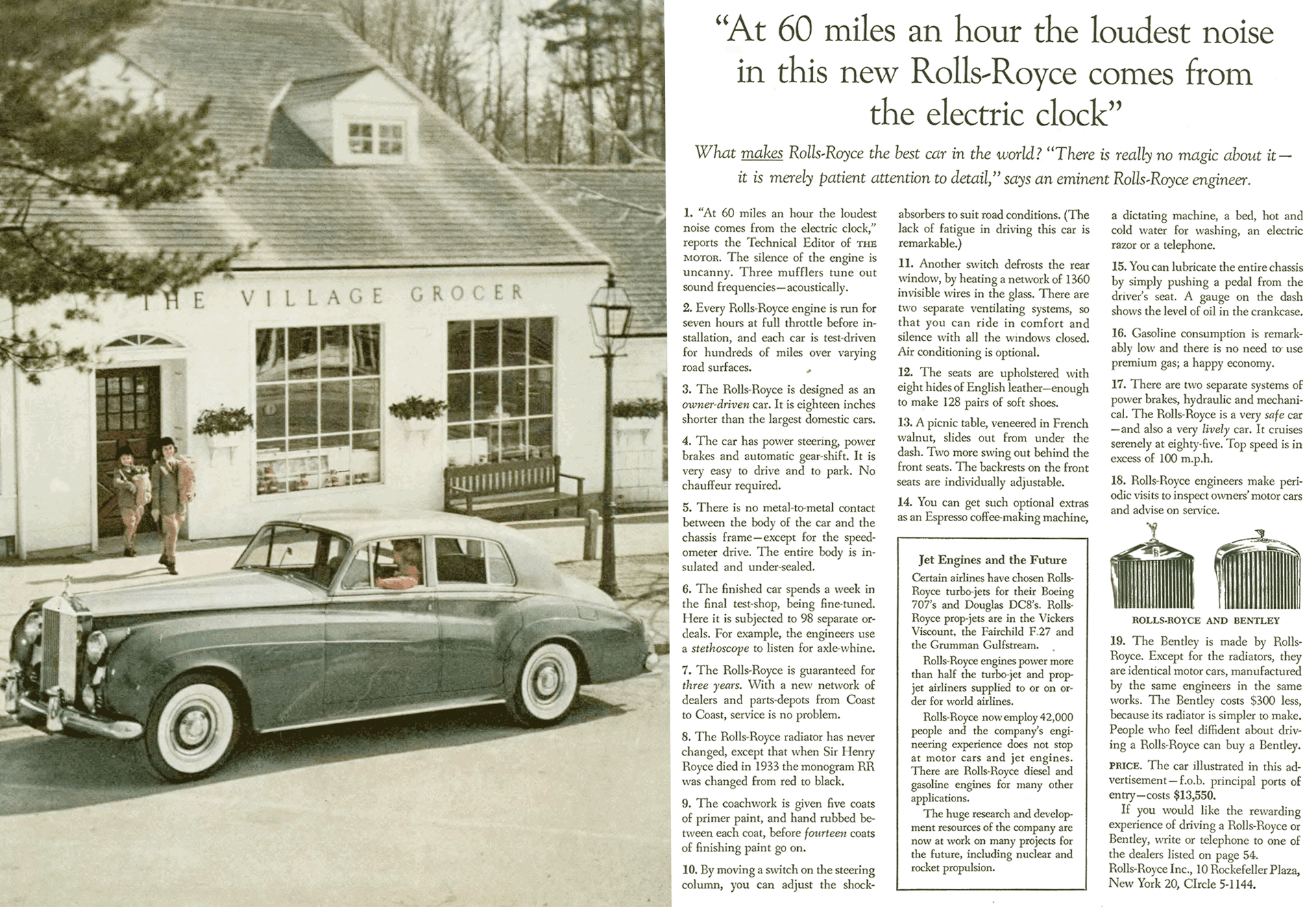 Rolls Royce Ad By David Ogilvy