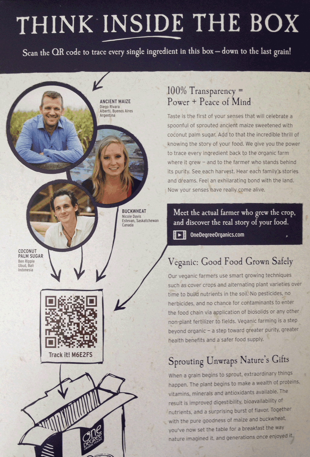 Storytelling From One Degree Organics