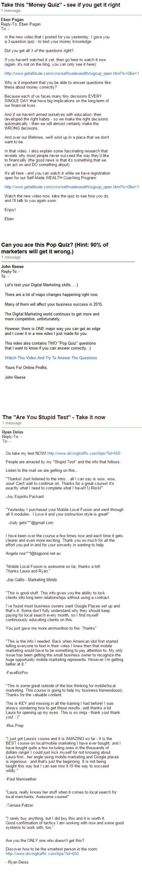 Takethistest Pagan Deiss Reese