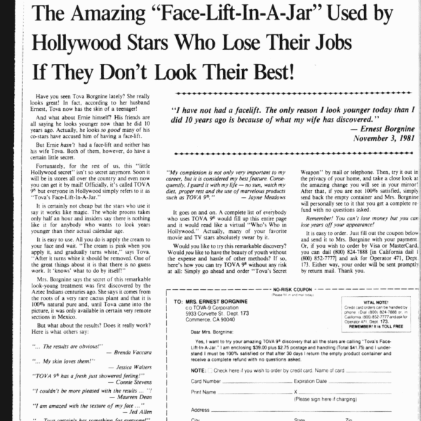 The Amazing Black Jack Secret Ad By Gary Halbert