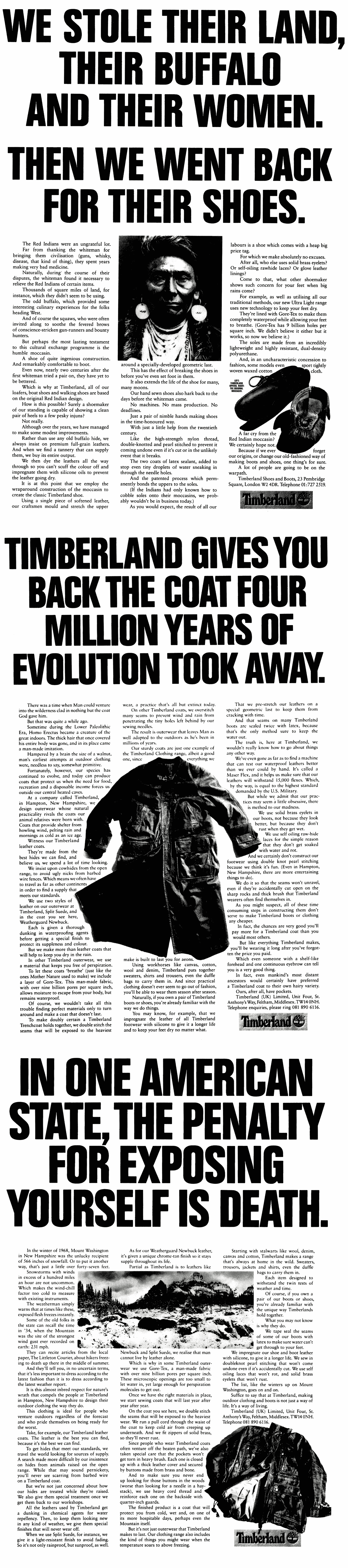 Timberland Uk Campaign