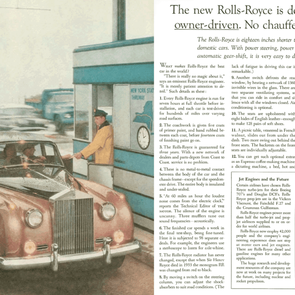 Tremendous Trifles Rolls Royce Ogilvy