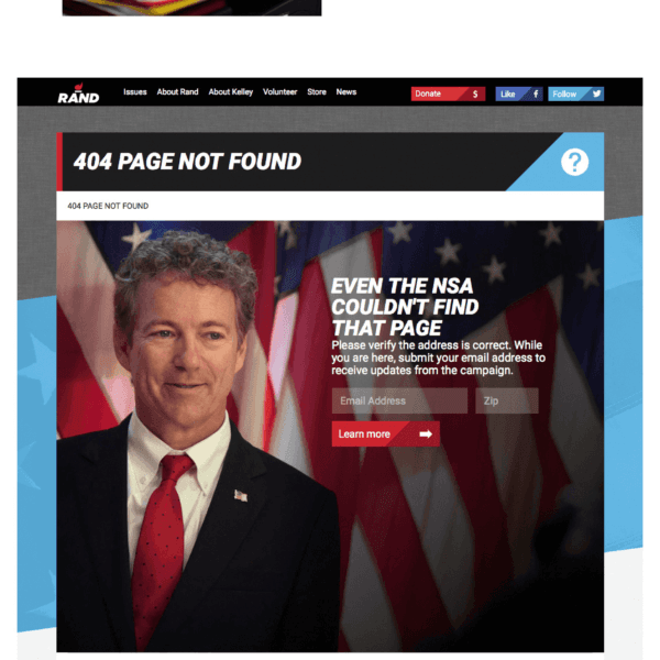 Unsubscribe Pages President